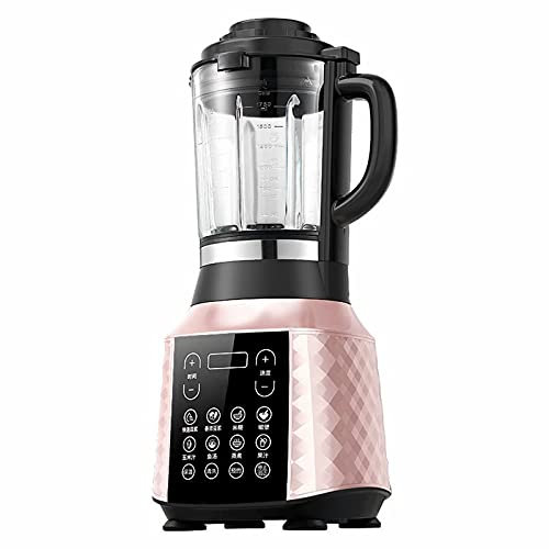 Licuadora, máquina para hacer batidos y batidora multifuncional para exprimidores de frutas, verduras, licuadora automática de 1000 W, trituradora de hielo (oro rosa 24 * 21 * 48,5 cm) little surprise