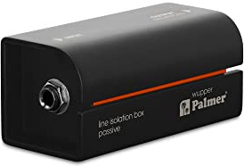 Palmer RIVER wupper - Line Isolation Box, Entstörfilter für Gitarre, Bass, Keyboard, passiv, schwarz