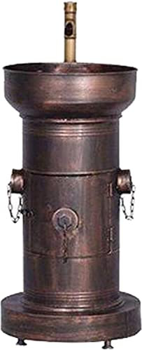 Art Badezimmer-Waschbecken mit komplettem Sockel, Waschtischunterschrank mit Waschbecken, moderner Waschbeckenschrank mit Wasserhahn und Abfluss (braun ohne Spiegel)