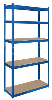 Rebel Regal Metall Magazin 180x90x40 Blau RB-1251BL
