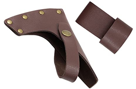 DIYEAH Portable Cover Sheath for Camping Hand Protective Cover High-class Pu Material