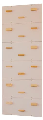 Wood And Hearts Klettergriffe, Kletterwand Kinderzimmer, Klettern, Indoor Spielplatz, Klettersteine, Baby Klettern Indoor, Spielplatz, Klettergriffe Kinder, Sprossenwand Kinderzimmer (Peach)