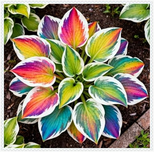 Hosta Bulbi- Resistenti al freddo e alla siccità-Bulbi di Hosta-Rare-6 Bulbi-J
