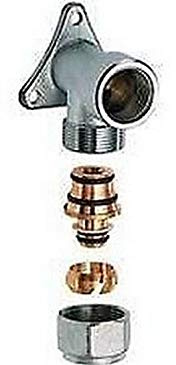 5556 1244191 Tubo de conexión a la pared F 1/2CROMADO adaptador multicapa 18x2 FAR