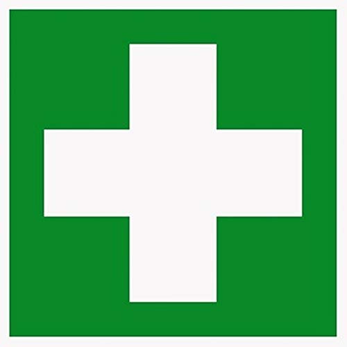 Hinweisschild Erste Hilfe langnachleuchtend 200x200mm PVC