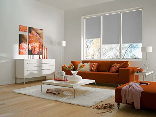 Sunlines Smart Style Elektrisches Rollo, Polyester, Grau, 70 x 180 cm
