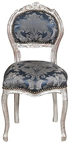 Biscottini Barock Stuhl 90x42x45 cm | Esszimmerstuhl handwerklich | Sessel & stühle Barock | Barock möbel für Schlaf- und Wohnzimmer