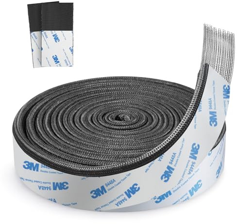 Onlyfire Kit de joints en maille métallique pour Kamado Joe Classic, joint de rechange en fibre de verre haute température pour Big Green Egg, fumoir de barbecue, accessoires Kamado Joe en feutre, 381