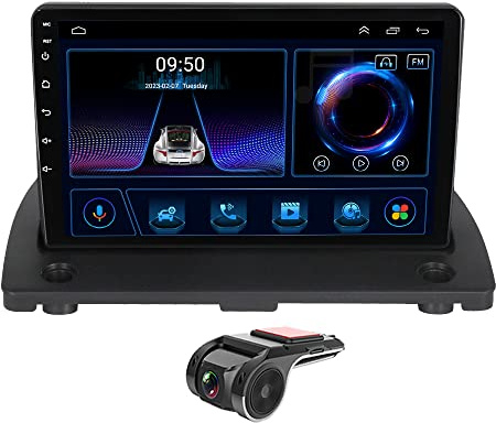 9 for Volvo XC90 C 2002-2014 Android 12 Car Stereo DAB+Radio Carplay Head Unit GPS Sat Nav Android Auto Car Radio Bluetooth Touch Screen Multimedia Player GPS Navigation WiFi USB+SWC+FM/AM