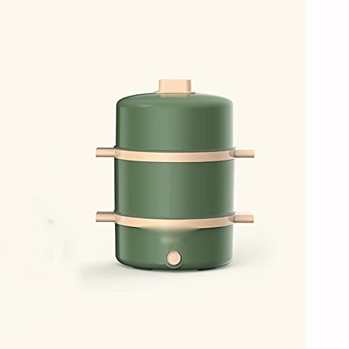 WolFum Cuociuova Elettrico Cuociuova Elettrico Verde Macchina per La Colazione con Spegnimento Automatico Domestico Cuociuova Piccolo Multifunzionale Cuociuova Rapido con capacità di 7 Uova (Color :