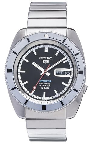 Seiko 5 RELOGIO, Argento, braccialetto