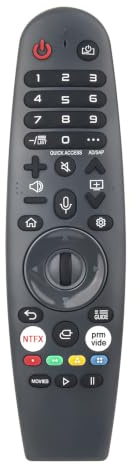 ALLIMITY Sprach Fernbedienung Kompatibel mit Antteq MagiQ WebOS TV 2024 Series 50 22 25 32 42 43 55 UHD Smart TV
