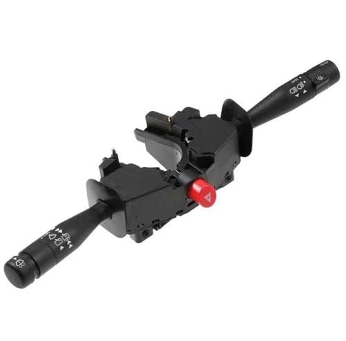 YUEYZHK Columna dirección con suspensión 96FG13335AB Interruptor De Palanca De Limpiaparabrisas con Señal De Giro para Columna De Dirección De Automóvil para Ford Fiesta 98FU13335AA