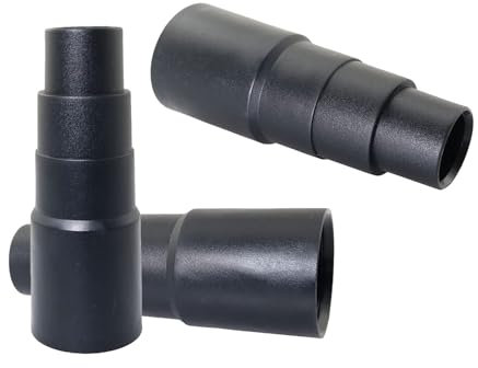 Ginddy 3 Pcs Universal Vacuum Hose Reducer Kit, PVC Material, Adapter,Reducer Connector Type, Fitting, Hose Adapter