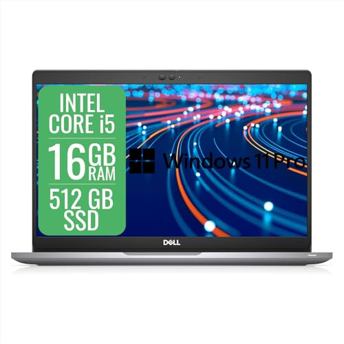 Dell Latitude 5320 Laptop | 13.3 Zoll | 1920 x 1080 | Intel Core i5-1145G7 | 16 GB DDR4 RAM | 512 GB NVMe | DE-QWERTZ | Windows 11 Pro | 1 Jahr Garantie | (Generalüberholt)