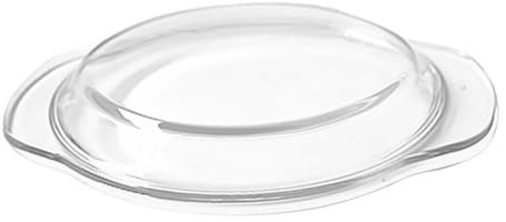 SEWACC Microwave Glass Cover Splash-proof Heat-resistant Lid for Food Splatter Protection Dishwasher Safe Designed for Microwave and Steamer Use