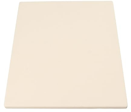 Zhangpu Pierre à Pizza Rectangulaire 30 X 38 Cm Pierre de Cuisson en Cordiérite pour Four Grill, Plaque à Pizza pour Faire du Pain, des Biscuits et Plus Encore