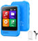 QNGEE Lettore MP3 da 16 GB con Bluetooth, lettore audio portatile per sport con altoparlante integrato, radio FM, registrazione vocale, sveglia, cronometro, lettore musicale digitale con USB-C e