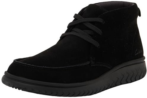Clarks RelaxLite Moc Mens Black Sde, 9