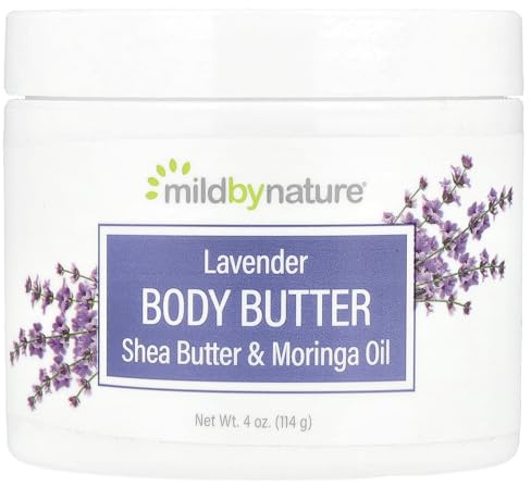 Lavender Body Butter, 4 oz (114 g), Mild By Nature