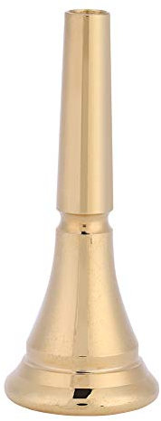 Waldhorn Mundst¨¹ck Vergoldet Standard Messing f¨¹r Professionelle Blasinstrumente