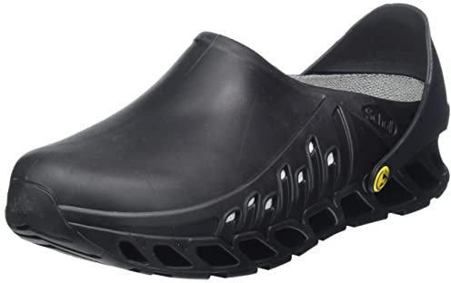 Scholl Evoflex, Scarpe da Lavoro Unisex - Adulto, Nero, 43 EU