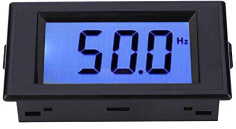 Cymometer, Hertz Meter, 1 PC D69-HZ Digital Display Frequency Meter 10~199.9Hz AC80~300V Cymometer med LCD-skärm