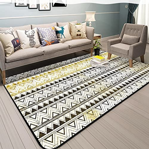 Hogar Alfombras de gran área de estilo nórdico Sala de estar Dormitorio Alfombra ligera de lujo antideslizante Antifouling lavable Cuarto de baño Alfombra de cocina Pequeñas Alfombras 140 cm x 200 cm