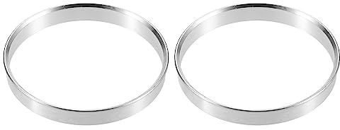 QUARKZMAN 2uds OD 73,1mm a ID 70,1mm Anillos Centradores Cubo Aleación Aluminio para Coche