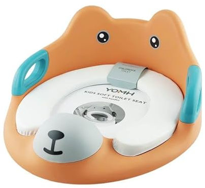 Baby Toilettensitz für Töpfchentraining mit Griffen passend für runde, ovale & eckige Toiletten Rutschfest mit Spritzschutz Leicht Perfekt für Reisen