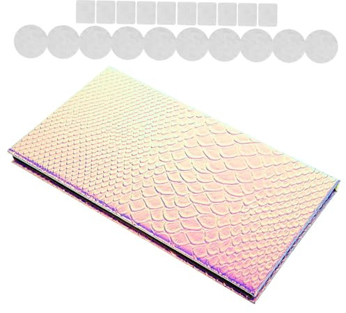 WOONEKY Lidschattenpalette Magnetisch Leere Make-up-paletten Organizer Für Lidschatten Mit Magnetischen Lidschattenpfannen Tragbar Für Diy Kosmetik
