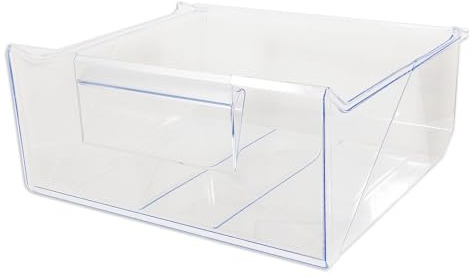 SPARES2GO Lower Drawer for Zanussi ZBB27450 ZBB27452 ZBB27453SK ZNFN18FS5 Fridge Freezer 2nd from Bottom Container Box