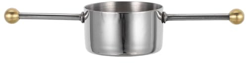 Healeved Misurino e Design Confortevole Doppia Graduazione Permanente per Cocktail in Inossidabile da 30ml per Bar e Pasticceria