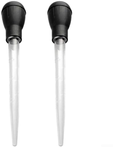 2pcs Turkey Baster 30ml Heat Resistant Plastic