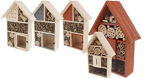Insektenhotel Brutkasten Nistkasten Insektenhaus Vogel Insekten Garten (Groß)