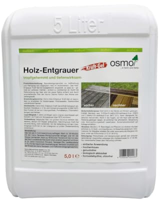 Osmo Holz-Entgrauer Kraft-Gel Farblos 5,00 l - 13900128