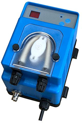 Peristaltische Dosierpumpe mit proportionaler Dosierung zur pH-Messung Modell MP2SP - 1.5 l/h 230 VAC - Santoprene Membranschlauch zur Säuredosierung (pH-Wert)
