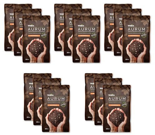 Biotica Aurum Terriccio Universale Fertilizzato 300L con Humus di Lombrico | Terra per Piante Stimola le Radici e la Crescita, Favorisce il Drenaggio, per Piante Sane e Rigogliose