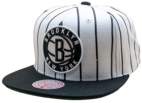 Mitchell & Ness Men's Retro Pinstripe Snapback Cap