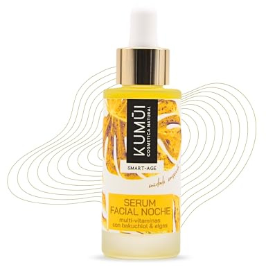 Sérum Bakuchiol Antiedad 30 ml | Retinol Vegano Facial y algas reafirmantes | Piel firme y uniforme. Ayuda a reducir la apariencia de líneas de expresión y arrugas. Nutrición y cuidado ideal menopausia