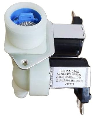 Aurorad for Haier Tambour Automatique Machine à Laver entrée d'eau Double vanne électrovanne 0024000126B FPS135-270G (Color : Black Style)
