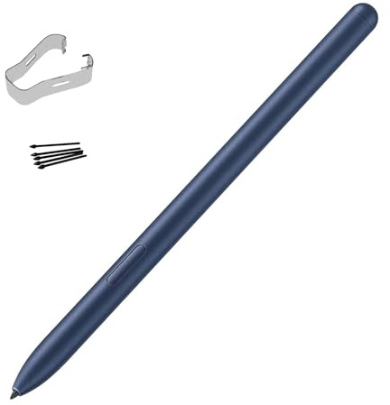 Galaxy Tab S7 & S7+ S Pen Stylus (EJ-PT870) Stift Ersatz für Samsung Galaxy Tab S7 Pen SM-T870 T875 T876B Tab S7+/S7 Plus S Pen SM-T970 T976B T975 + Spitzen/Federn (Phantom Navy)