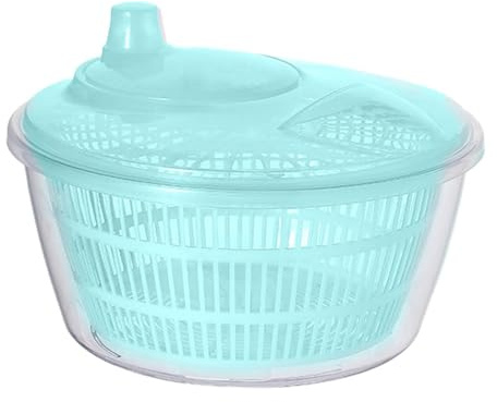 Centrifuga per insalata, grande, portatile, per frutta, comoda centrifuga per la pulizia della lattuga, grande centrifuga per insalata, asciugatrice per lattuga da cucina, rondella per verdure