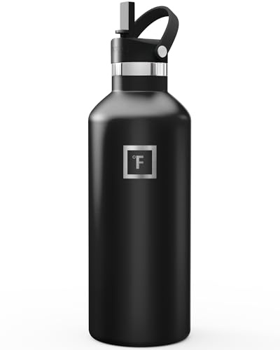 IRON °FLASK 32 oz Narrow Mouth Water Bottle with Straw