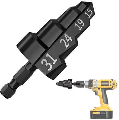 de machine - PPR Reamer - Outil de raccord de tuyau multi-niveaux pour la réparation des tuyaux d'eau, étagé de qualité supérieure pour l'ajustement, l'ajustement des tuyaux