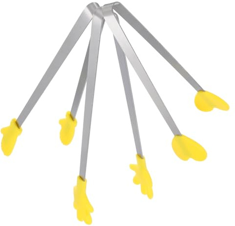 Hemobllo 3 Pièces Pince à Salade Multifonction Et Pinces De Service Pour Nourriture Portable Et Autres Alimentaires De Cuisine