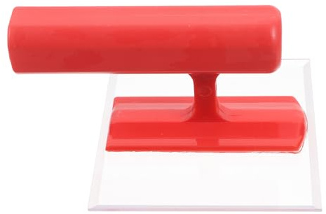Yardenfun Truelle à Plâtre Multifonctionnelle Ergonomique Poignée, Spatule De Lissage Pour Plaques De Plâtre, Outil De Finition Pour Béton, Travaux De Rénovation, Usage Professionnel Et Bricolage