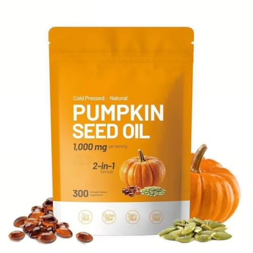 Olio Di Semi Di Zucca | 300 Capsule Molli ,1 pcs