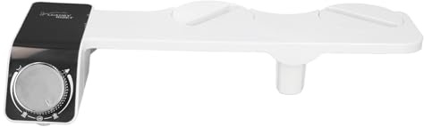 Jonlaki Bidet de Toilette à Buse Unique avec Pression, Matériau ABS, Auto-pulvérisateur Facile à Installer, Mise à Niveau de la Salle de Bain (3/8 en Europe)