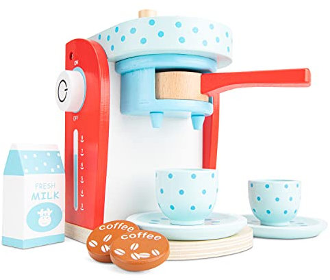 New Classic Toys - 10700 - Coffee Maker - Multicolor (Red) Age 3+